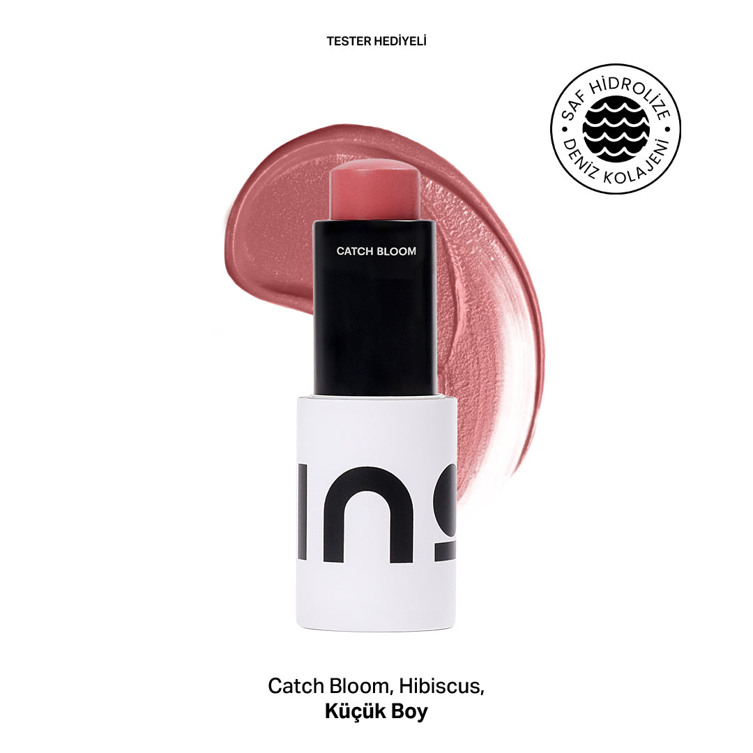 Catch Bloom Pocket Lip & Cheek Stick - Hibiscus INO Beauty Turkey