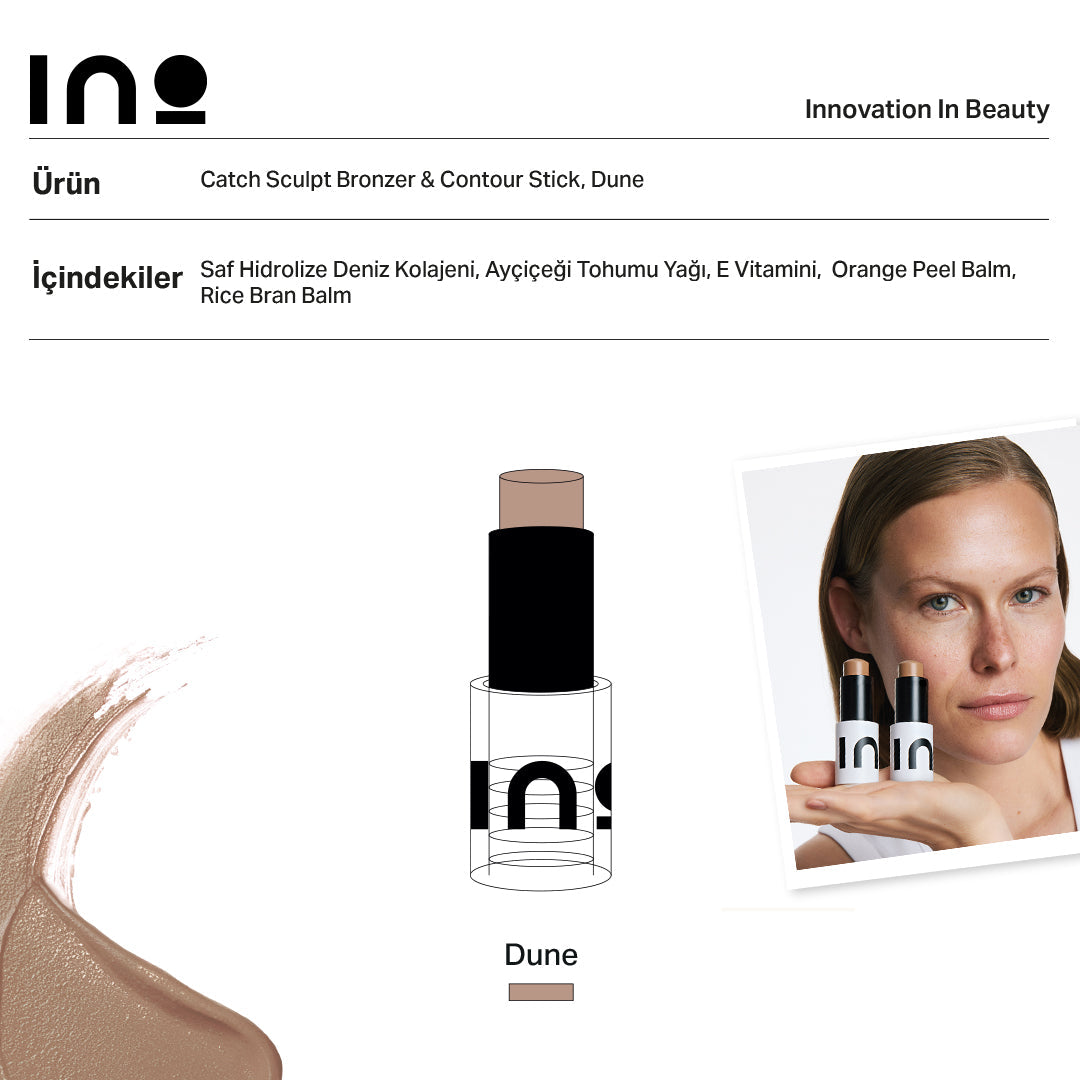 Catch Sculpt Contour Stick - Dune INO Beauty Turkey