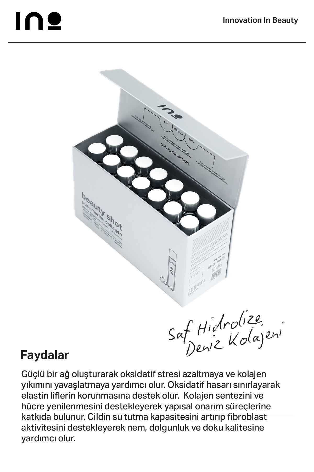 INO Beauty Shot – Pure Marine Collagen INO Beauty Turkey