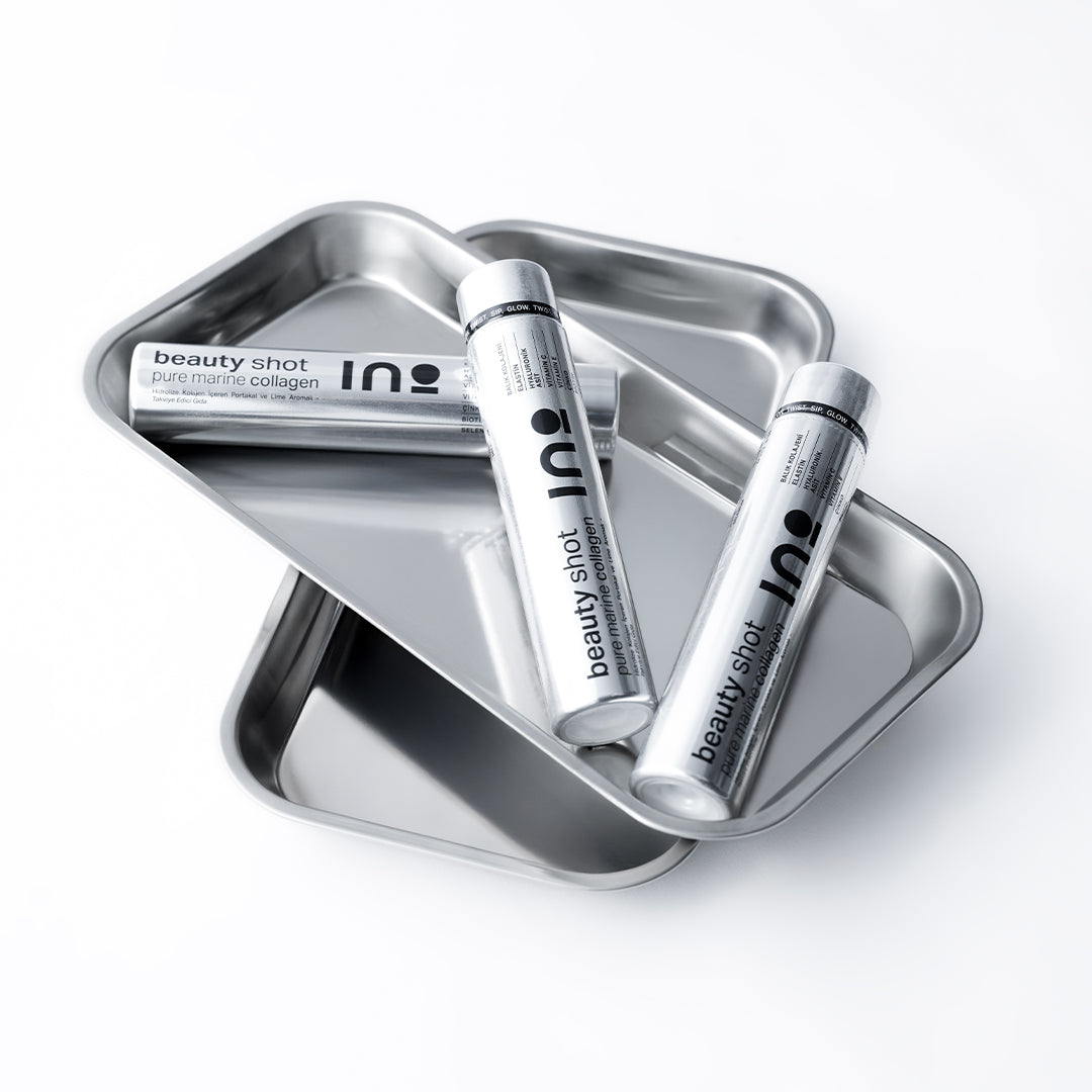 INO Beauty Shot – Triple Boost Complex | Pure Marine Collagen • Elastin • Hyaluronic Acid • Vitamin C • Biotin INO Beauty Turkey
