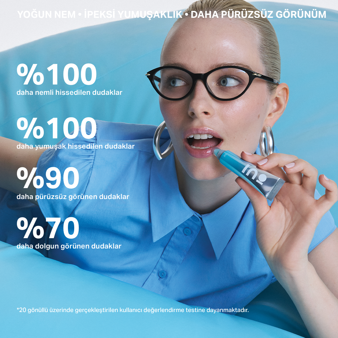 Ice Lip Treatment Balm | Anahtarlıklı, Volufiline & Deniz Kolajeni , Peptit Kompleksi INO Beauty Turkey
