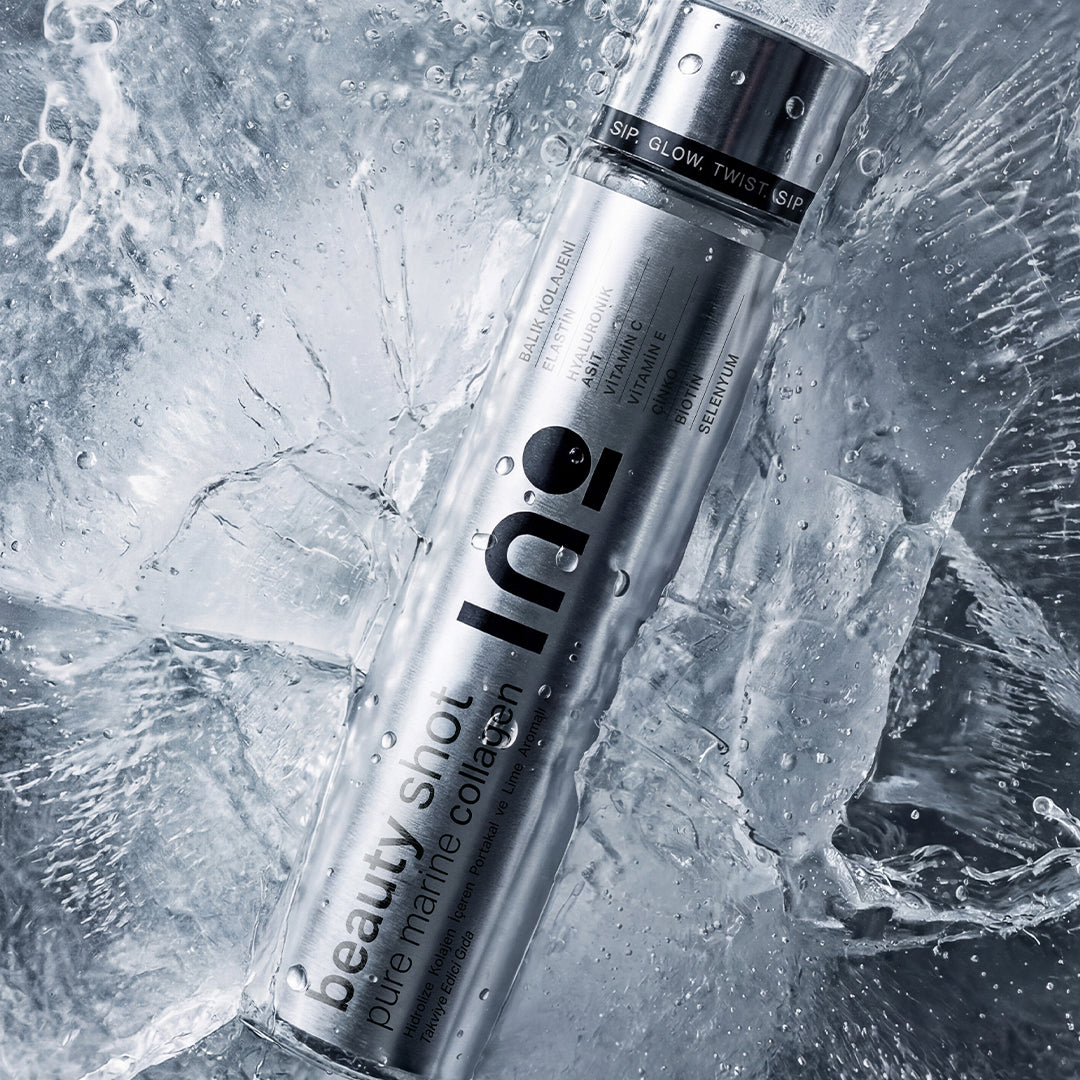 INO Beauty Shot – Triple Boost Complex | Pure Marine Collagen • Elastin • Hyaluronic Acid • Vitamin C • Biotin INO Beauty Turkey