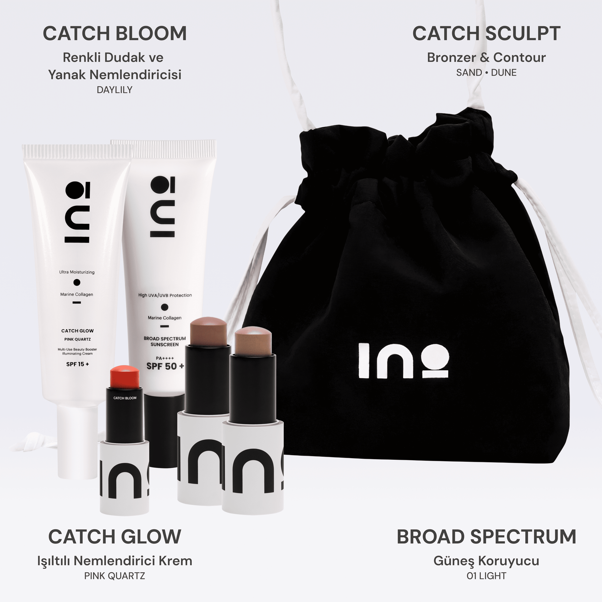 Full Glam Set INO Beauty Turkey