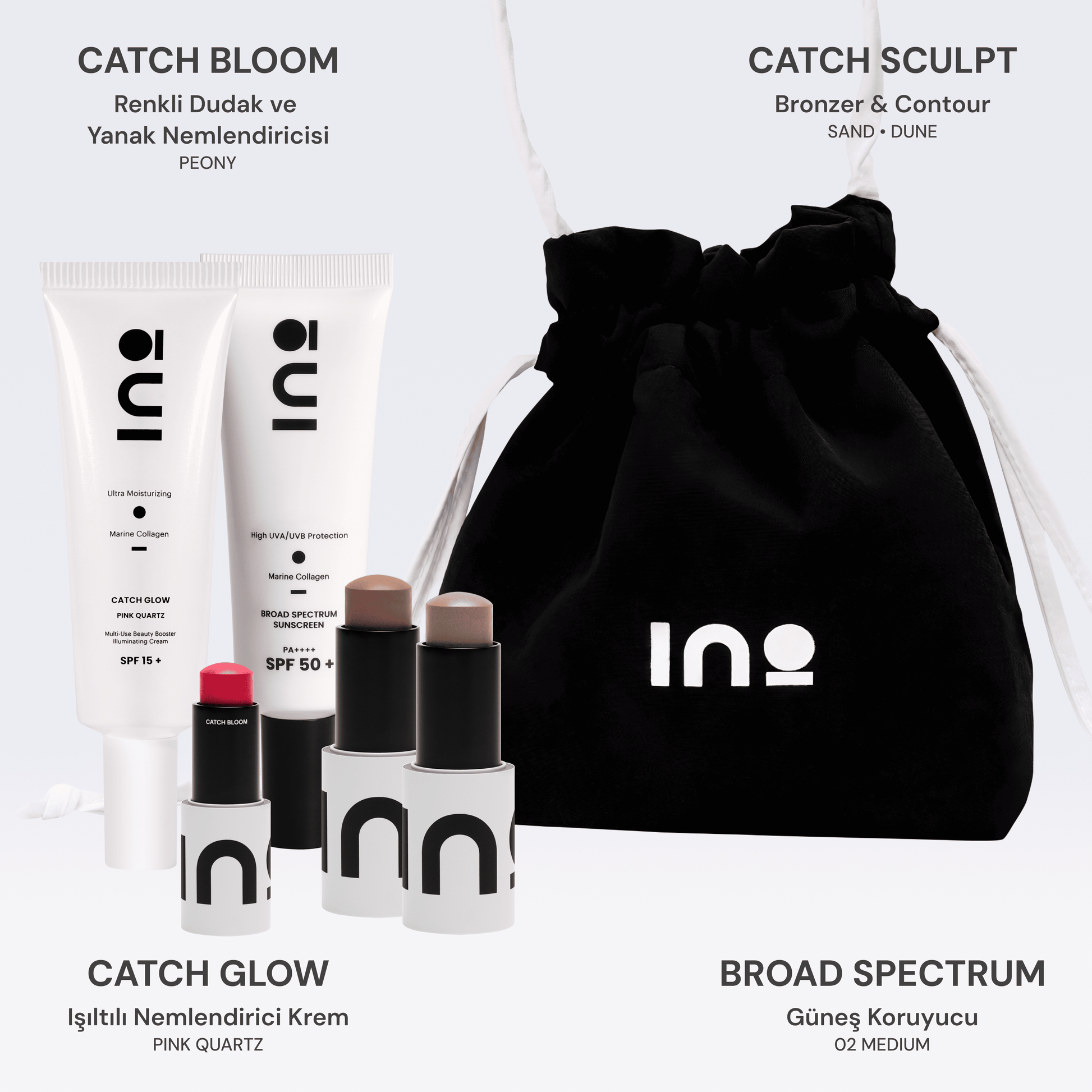 Full Glam Set INO Beauty Turkey