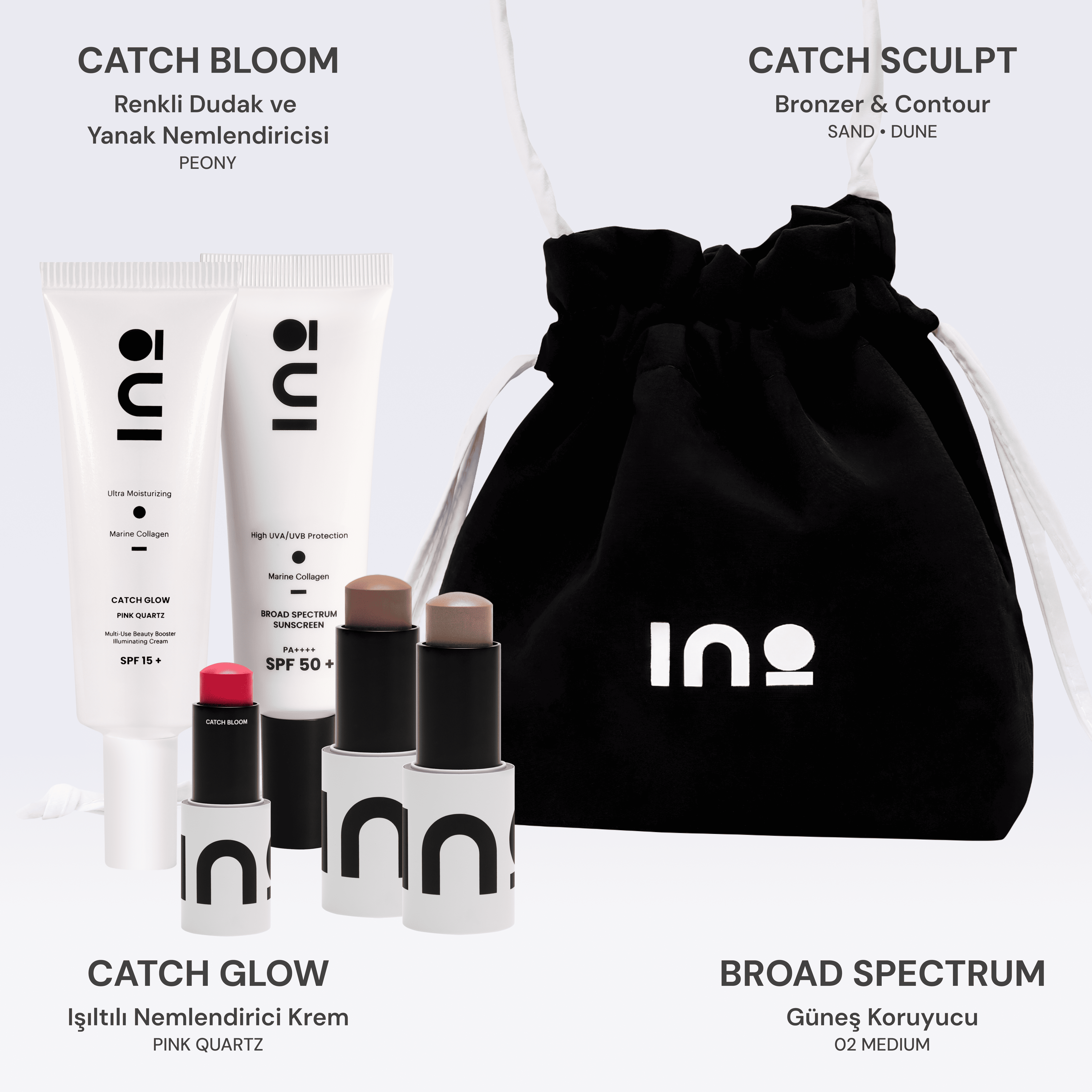 Full Glam Set INO Beauty Turkey