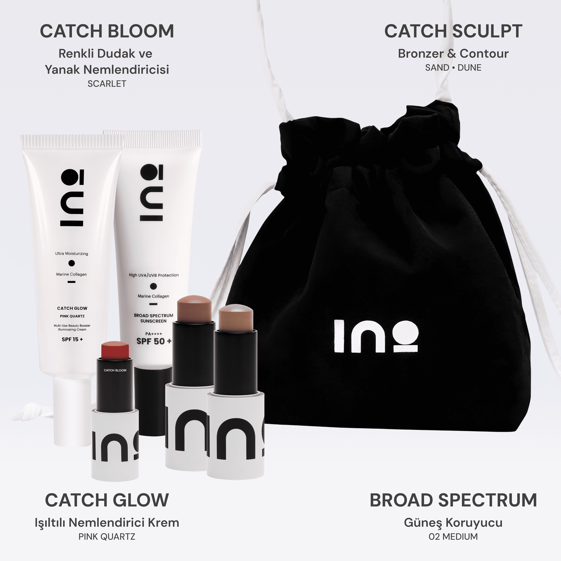 Full Glam Set INO Beauty Turkey