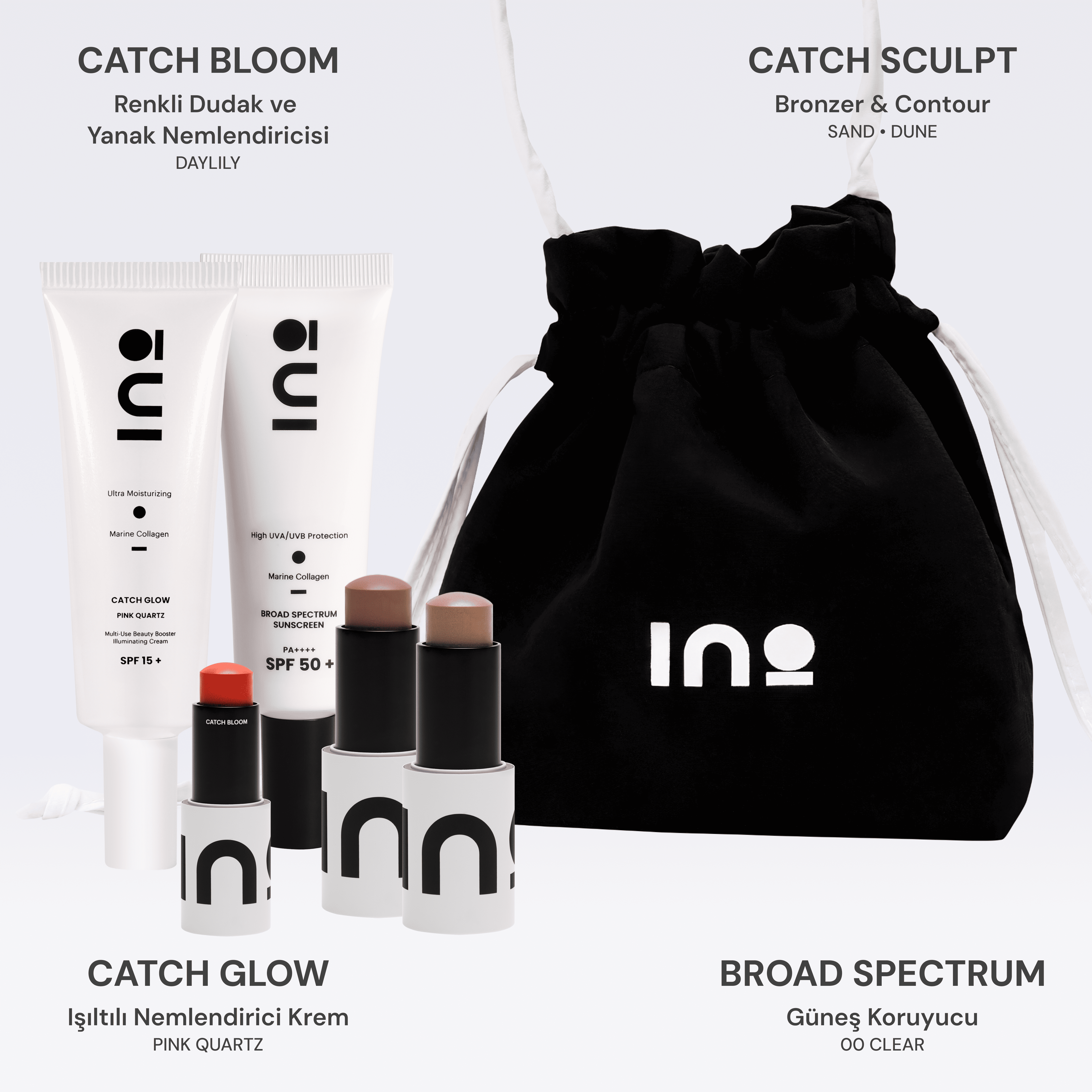 Full Glam Set INO Beauty Turkey