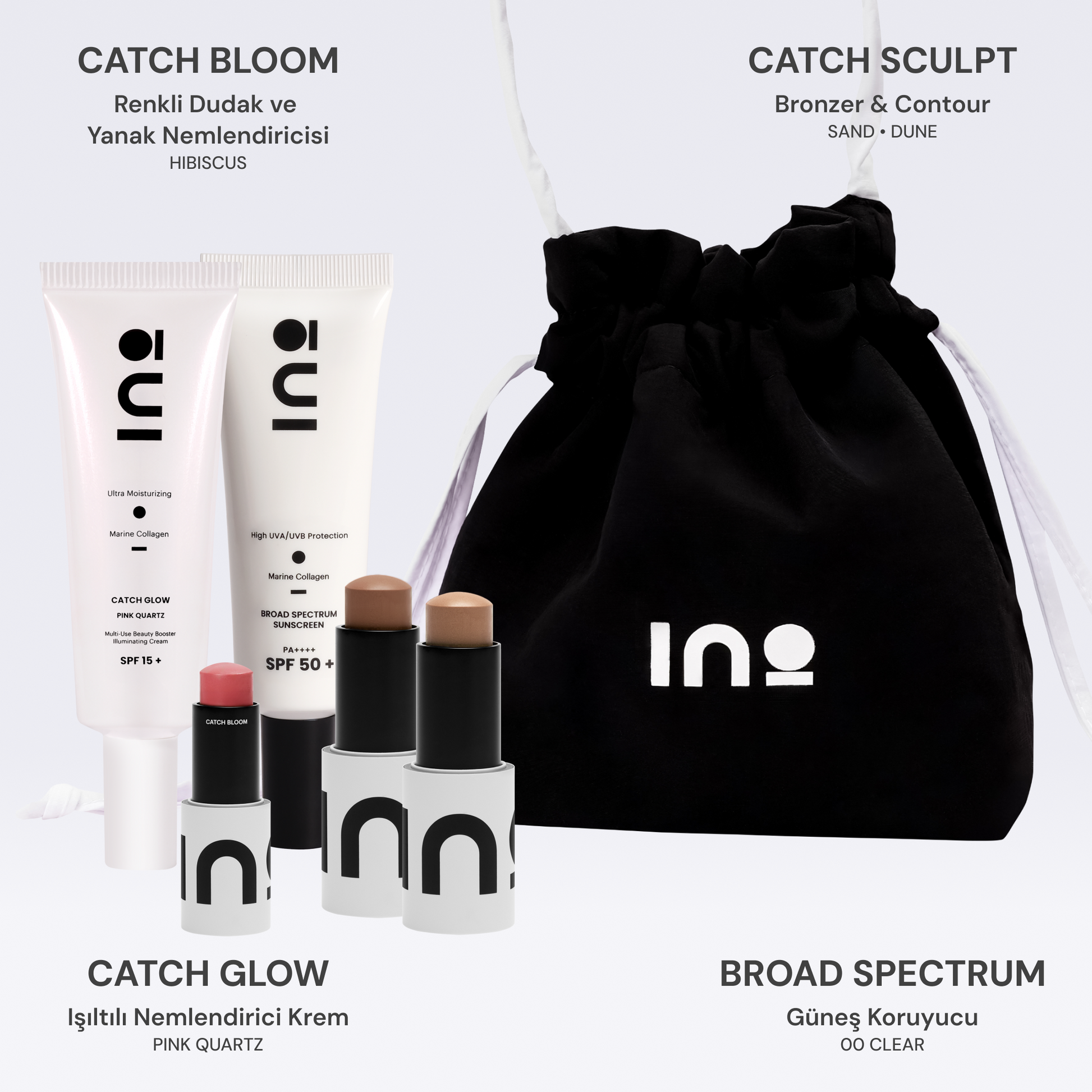 Full Glam Set INO Beauty Turkey