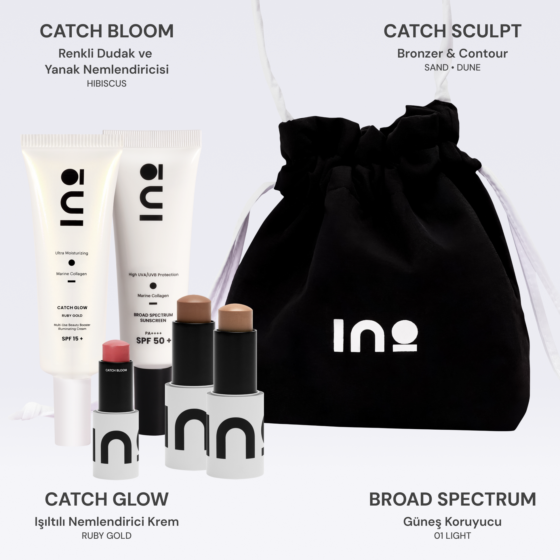 Full Glam Set INO Beauty Turkey