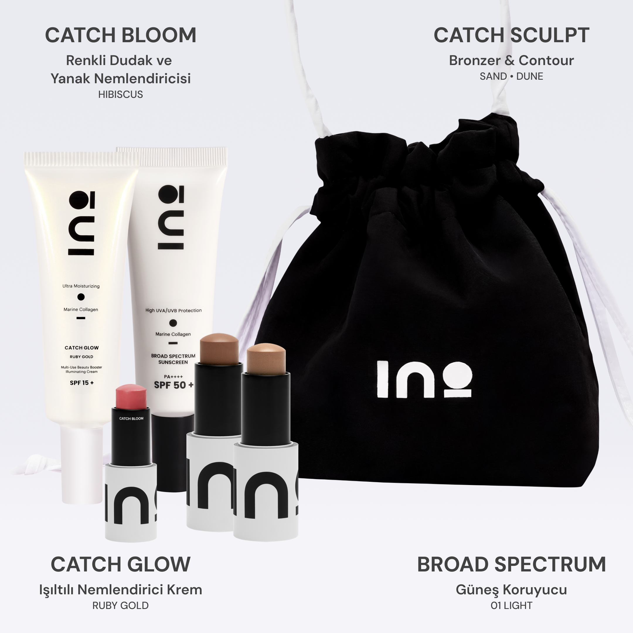 Full Glam Set INO Beauty Turkey