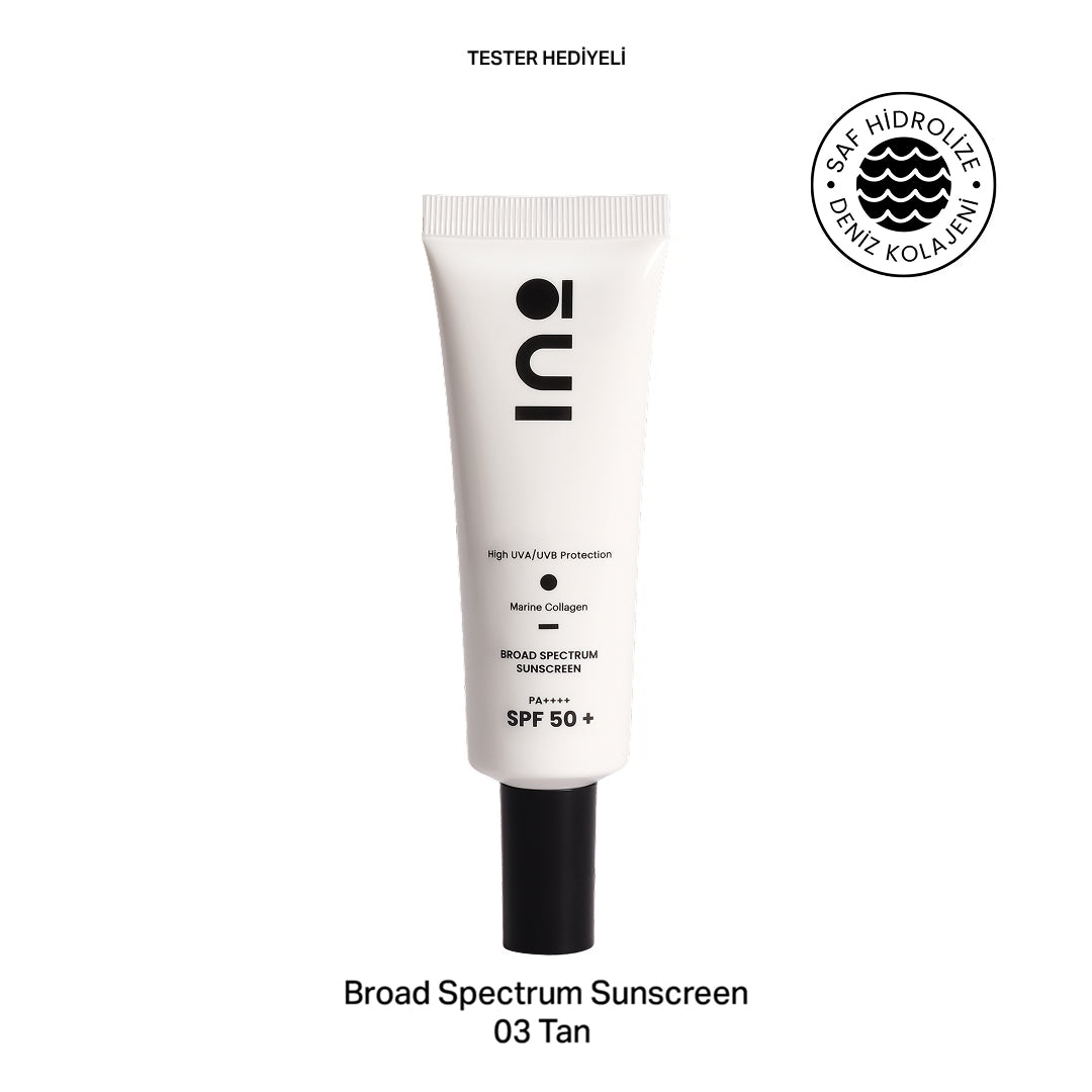 Broad Spectrum SPF 50+ Sunscreen - 03 Tan INO Beauty Turkey