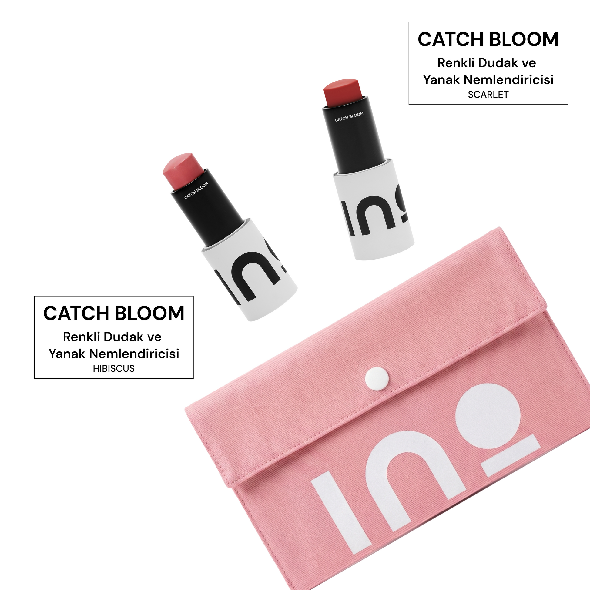 Pink Bloom Duo Set INO Beauty Turkey