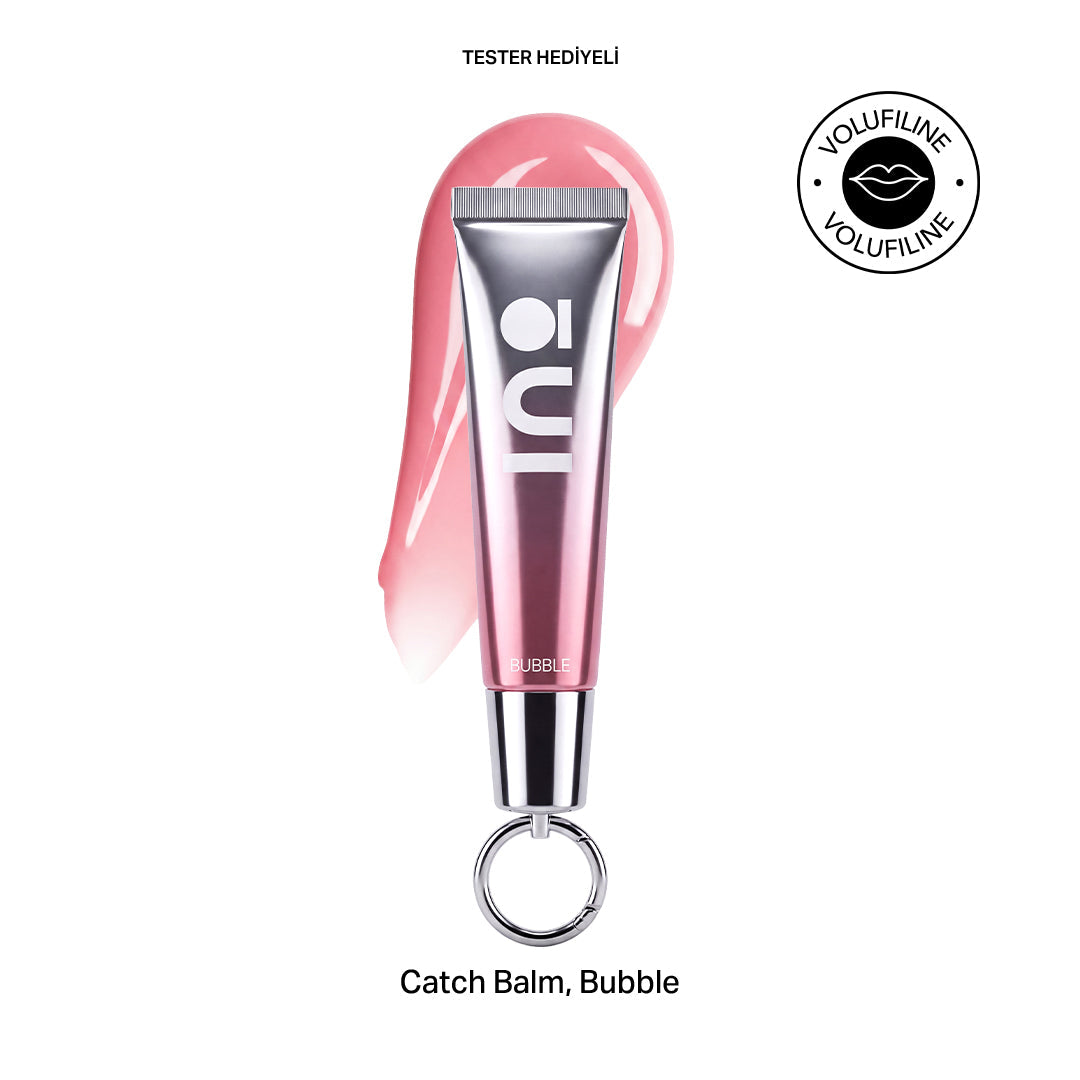 Lip Treatment Balm | Anahtarlıklı, Volufiline & Deniz Kolajeni , Peptit Kompleksi - Bubble INO Beauty Turkey