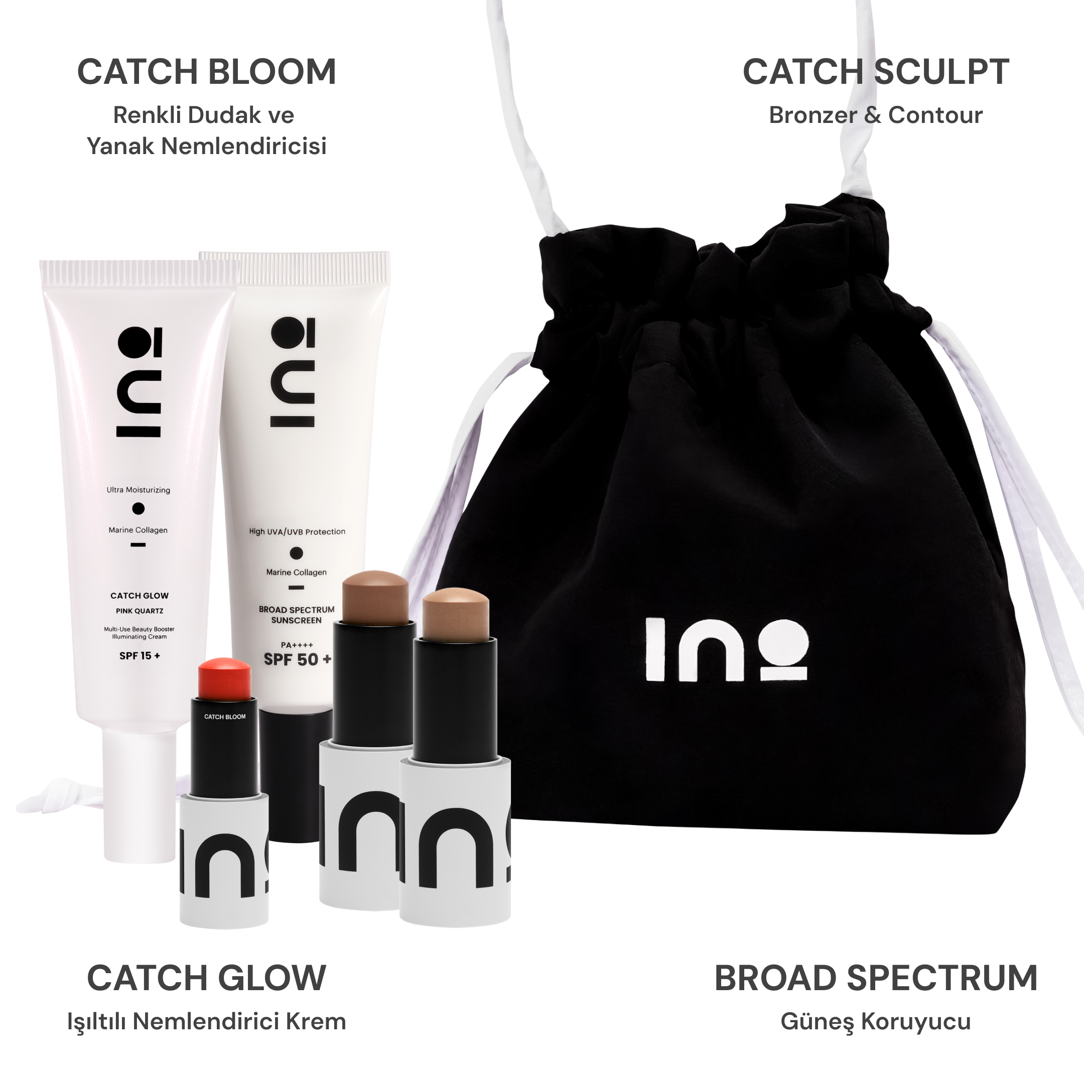 Full Glam Set INO Beauty Turkey